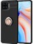 Oppo Reno 4 Lite Uyumlu Kılıf Ravel Silikon Kapak, Siyah-Rose Gold 1