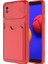 Samsung Galaxy A01 Core Uyumlu Kılıf Kartix Kapak, Kırmızı 1