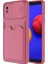 Samsung Galaxy A01 Core Uyumlu Kılıf Kartix Kapak, Koyu Mor 1