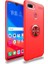 Oppo A7X Uyumlu Kılıf Ravel Silikon Kapak, Kırmızı 1