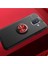 Samsung Galaxy A6 2018 Uyumlu Kılıf Ravel Silikon Kapak, Siyah-Kırmızı 1