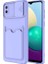 Samsung Galaxy A02 Uyumlu Kılıf Kartix Kapak, Lila 1