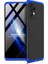 Samsung Galaxy A52 Uyumlu Kılıf Ays Kapak, Siyah-Mavi 1