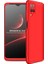 Samsung Galaxy A12 Uyumlu Kılıf Ays Kapak, Kırmızı 1