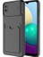 Samsung Galaxy A02 Uyumlu Kılıf Kartix Kapak, Siyah 1