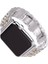 Apple Watch Ultra Uyumlu Kordon Paslanmaz Metal Çelik Kayış, Rose Gol 4