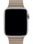 Apple Watch 2/3/4/5/6/7/8/9/se Ultra Uyumlu Kordon Suni Deri Mıknatıslı Kayış, Gold 5