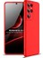 Samsung Galaxy S21 Ultra Uyumlu Kılıf Ays Kapak, Kırmızı 1