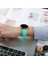 Samsung Galaxy Watch 3 Uyumlu Kordon Silikon Yumuşak Esnek A+ Kalite Spor Kayış, Turkuaz 3