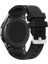 Samsung Galaxy Watch 5/5 Pro Uyumlu Kordon Silikon Spor Çizgili Esnek Kayış, Siyah 3