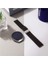 Samsung Galaxy Watch Gear S3 / Gear S4 Uyumlu Kordon Silikon Transparan Spor Kayış, Siyah 1