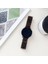 Samsung Galaxy Watch Gear S3 / Gear S4 Uyumlu Kordon Silikon Transparan Spor Kayış, Siyah 2