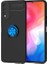 Vivo Y11S Uyumlu Kılıf Ravel Silikon Kapak, Siyah-Mavi 1