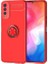 Vivo Y20S Uyumlu Kılıf Ravel Silikon Kapak, Kırmızı 1
