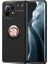 Xiaomi Mi 11 Uyumlu Kılıf Ravel Silikon Kapak, Siyah-Rose Gold 1