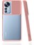 Xiaomi Mi 12 Uyumlu Kılıf Lensi Kapak, Pembe Açık 1