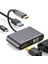 Macbook Uyumlu Type-C™ To 4K Ultra Hd 1080P Hdmı/ Vga/ Pd Şarj/ USB 3.0 4ın1 Çevirici Hub Adaptör 1