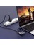 Macbook Uyumlu Type-C™ To 4K Ultra Hd 1080P Hdmı/ Vga/ Pd Şarj/ USB 3.0 4ın1 Çevirici Hub Adaptör 4