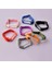 Xiaomi Mi Band 5 / Band 6 Uyumlu Kordon Hasır Örgü Renkli Göz Alıcı Esnek Yumuşak Bileklik, Fenjianbai 3