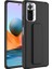 Xiaomi Redmi Note 10 Pro Uyumlu Kılıf Qstand Kapak, Siyah 1