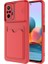 Xiaomi Redmi Note 10 Pro Uyumlu Kılıf Kartix Kapak, Kırmızı 1