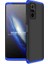 Xiaomi Redmi Note 10 Pro Uyumlu Kılıf Ays Kapak, Siyah-Mavi 1