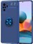 Xiaomi Redmi Note 10 Uyumlu Kılıf Ravel Silikon Kapak, Mavi 1