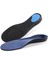 Çift Ortez Düz Ayak Kemeri Desteği Yastık Ayakkabı Tabanlık Koyu Mavi M (Yurt Dışından) 1