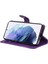 Kart Yuvası Klasik Düz Renk Yüksek ile Samsung Galaxy S22 Için Flip Case (Yurt Dışından) 5