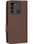 Tecno Spark 8c Yan Toka Pu Deri Cüzdan Manyetik Kart Yuvaları Için Kılıf (Yurt Dışından) 2