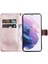 Samsung Galaxy S22 Artı Klasik Düz Renk Iş Cüzdan Için Flip Case (Yurt Dışından) 4