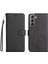 Kart Yuvası Klasik Düz Renk Yüksek ile Samsung Galaxy S22 Için Flip Case (Yurt Dışından) 1