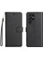 Kart Yuvası ile Samsung Galaxy S22 Ultra Klasik Düz Renk Için Flip Case (Yurt Dışından) 1