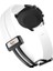 Samsung Galaxy Watch Gear S3 / Gear S4 Uyumlu Kordon Silikon Magnetik Toka Spor Kayış, Beyaz 4