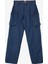 Yüksek Bel Geniş Paça Bol Kesim Koyu Indigo Kadın Denim Pantolon DT10544 1