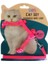 Kedi Göğüs Bel Tasması Dokuma Pembe. 1