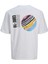 12269989 Jcoflash Tee Ss Crew T-Shirt Beyaz 2