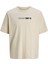 12269989 Jcoflash Tee Ss Crew T-Shirt Bej 1
