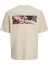 12269989 Jcoflash Tee Ss Crew T-Shirt Bej 2