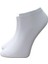 Premium Natural Socks Unisex 6'lı Bambu Beyaz  Babet Çorap (Yıkamalı)(Imalattan) 2