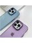 iPhone 14 Pro Max Uyumlu Kılıf Modos Metal Kamera Çerçeveli Parlak Kapak 2