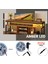 3 Metre Amber Şerit LED Jaklı 3 Dirençli İç Mekan Tak Çalıştır Adaptör Dahil 12V IP20 Yeni Nesil Yüksek Lümen, Tezgah, Dolap, Mutfak, Ayna Aydınlatma İçin 1