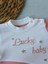 Diji Baby 0-3 3-6 Ay Lucky Baby Nakışlı Es Çizgi Boy Şapkalı Kız Bebek Tulumu 2