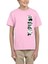 Erkek Çocuk Tişört %100 Pamuk Anime Baskılı Siyah Beyaz Pembe Çocuk T-Shirt 3