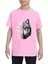 Erkek Çocuk Tişört %100 Pamuk Kurt Baskılı Beyaz Siyah Pembe Çocuk T-Shirt 5