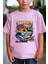 Erkek Çocuk Tişört %100 Pamuk Muscle Cars Beyaz Siyah Pembe Çocuk T-Shirt 1