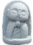 Keşiş Heykelcik Oturan El Sanatları Reçine Heykeli Iç Dış Avlu Için .6 x 3 x 4.9 cm (Yurt Dışından) 4
