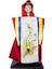 Geyşa Minyatür Kabuki Heykeli Dekoratif Taşınabilir Hanbok F (Yurt Dışından) 1