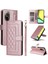 Realme C67 4g Darbeye Dayanıklı Basit Iş Cüzdan Deri Için Flip Case (Yurt Dışından) 4