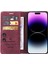 Iphone 15 Için Kılıf Pro Max Kapak Çevirin Basit Iş Deri Kılıf Cüzdan (Yurt Dışından) 2
